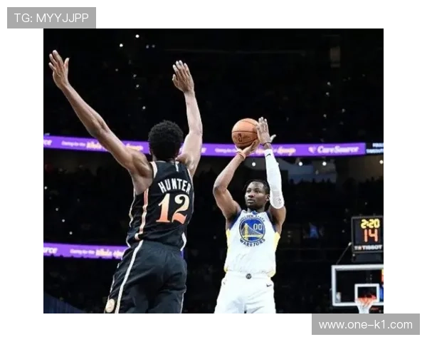 库明加突破效率提升显著，挡拆配合拉开勇士前场空间